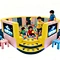 Interactive MP5 Indoor Kids Trampoline